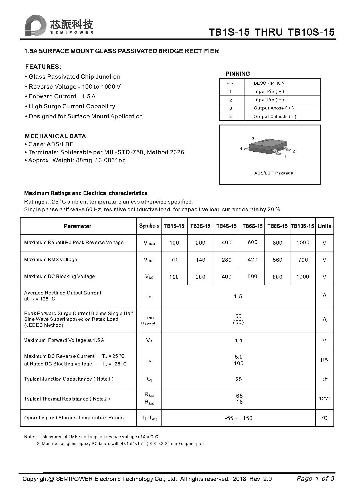 SAMWIN diode