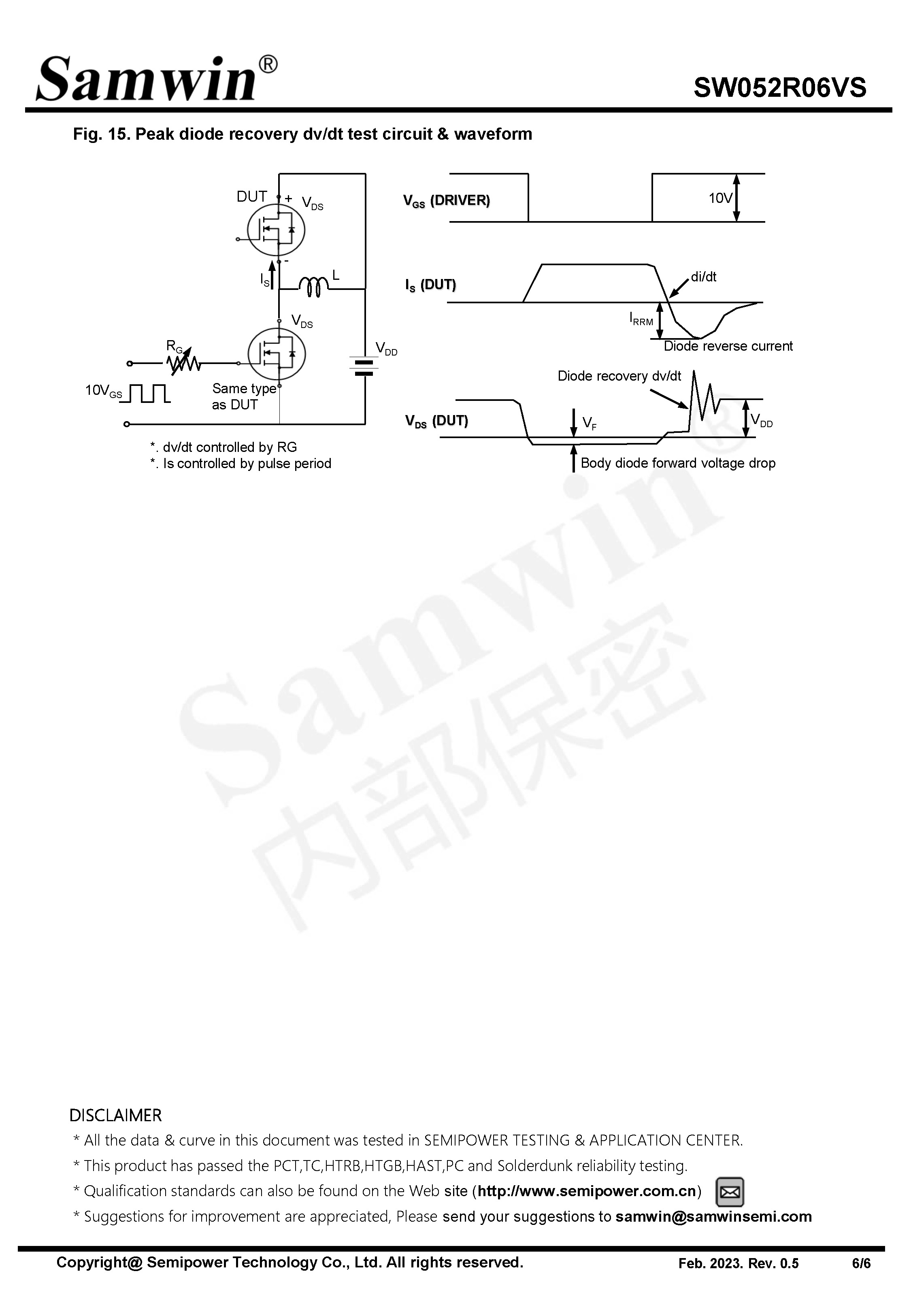 SAMWIN MOSFET