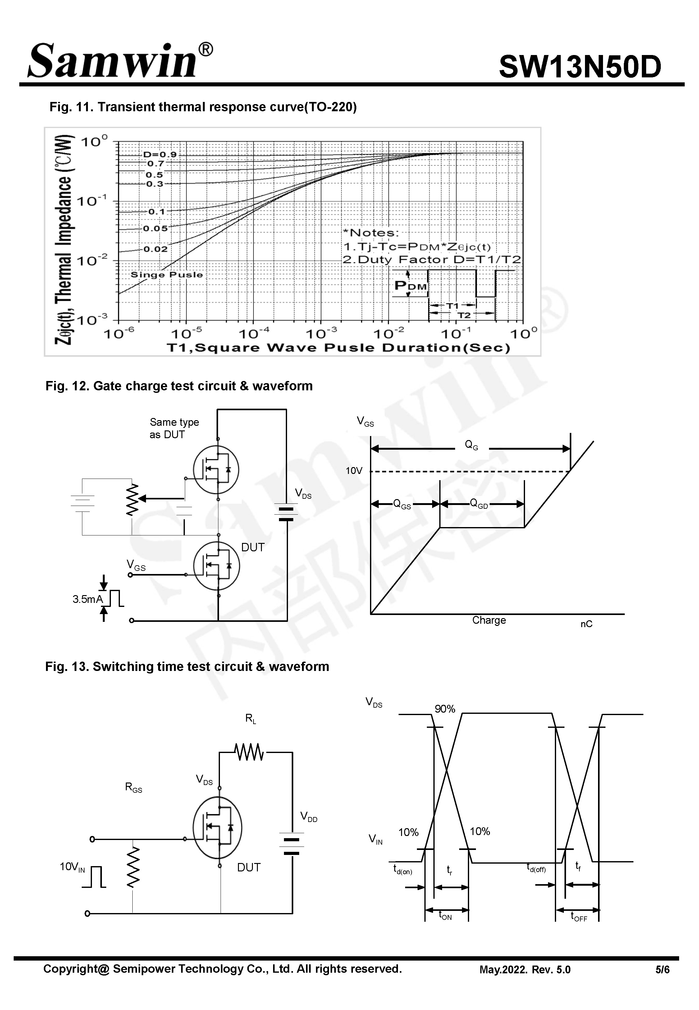 SAMWIN MOSFET