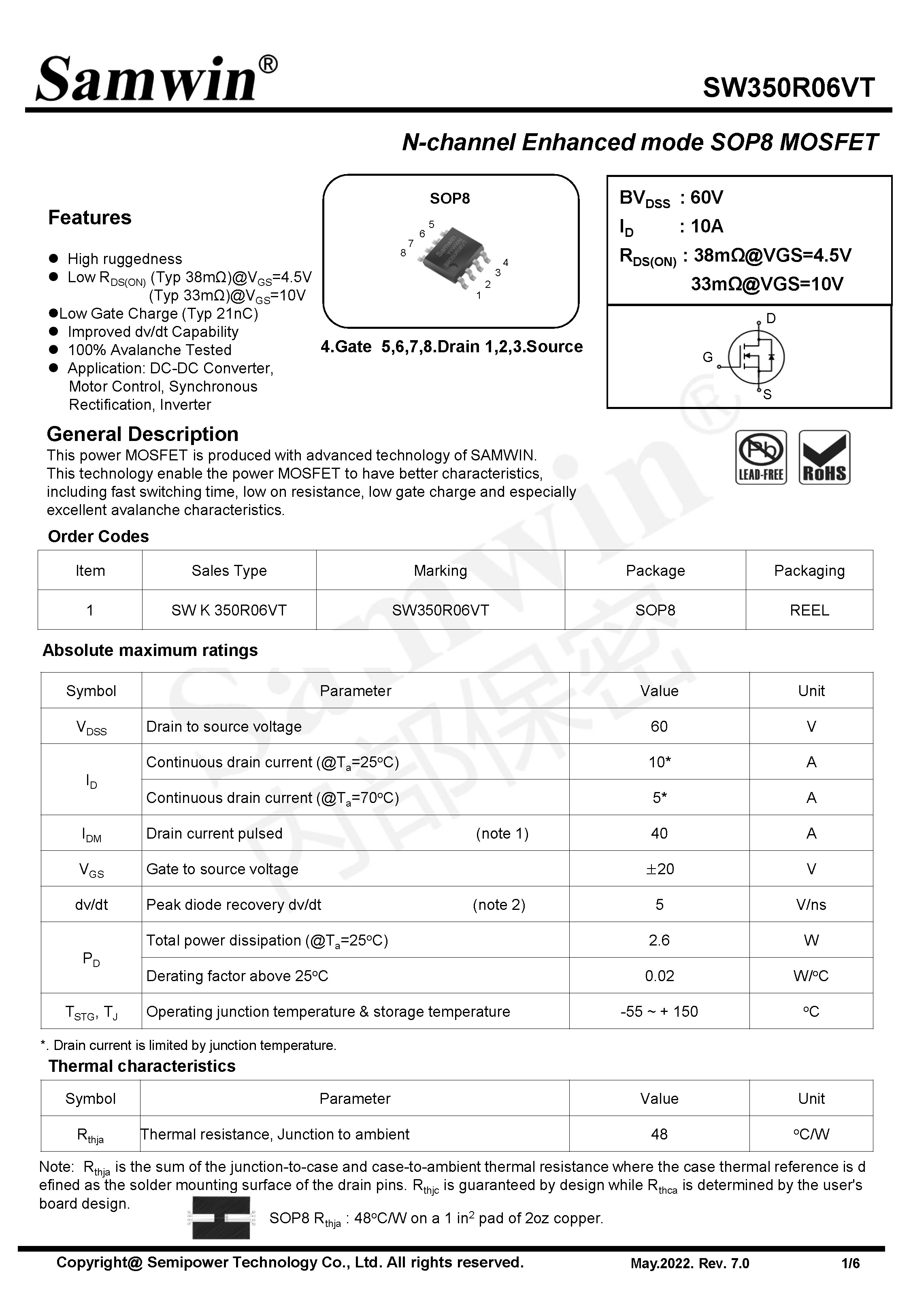 SAMWIN MOSFET