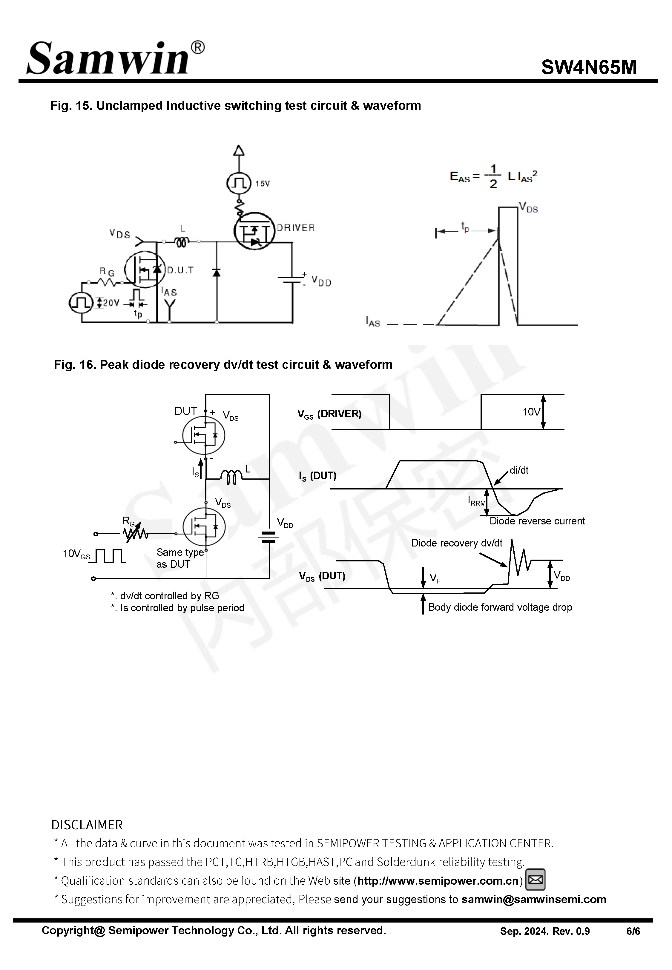 SAMWIN MOSFET