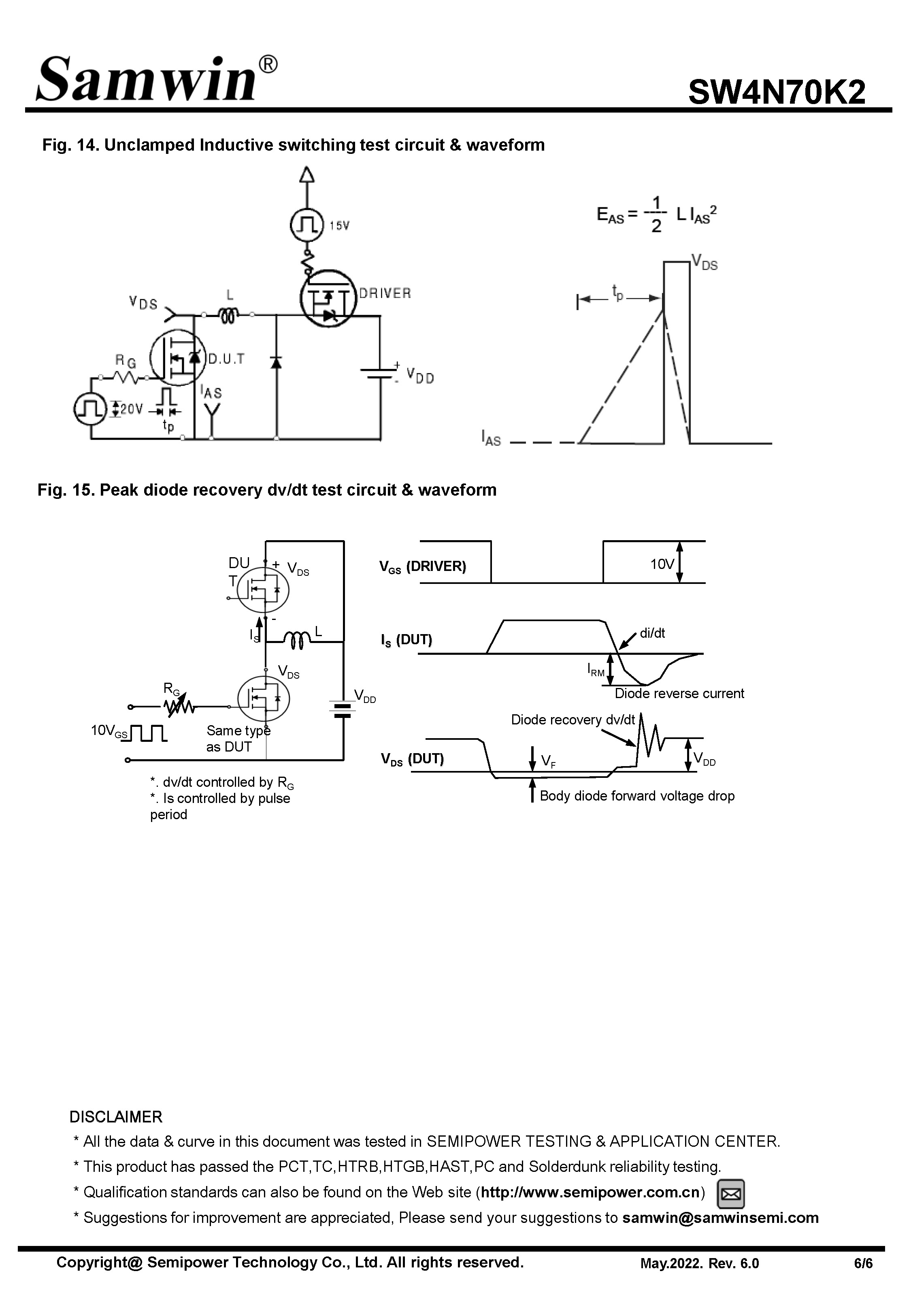 SAMWIN MOSFET