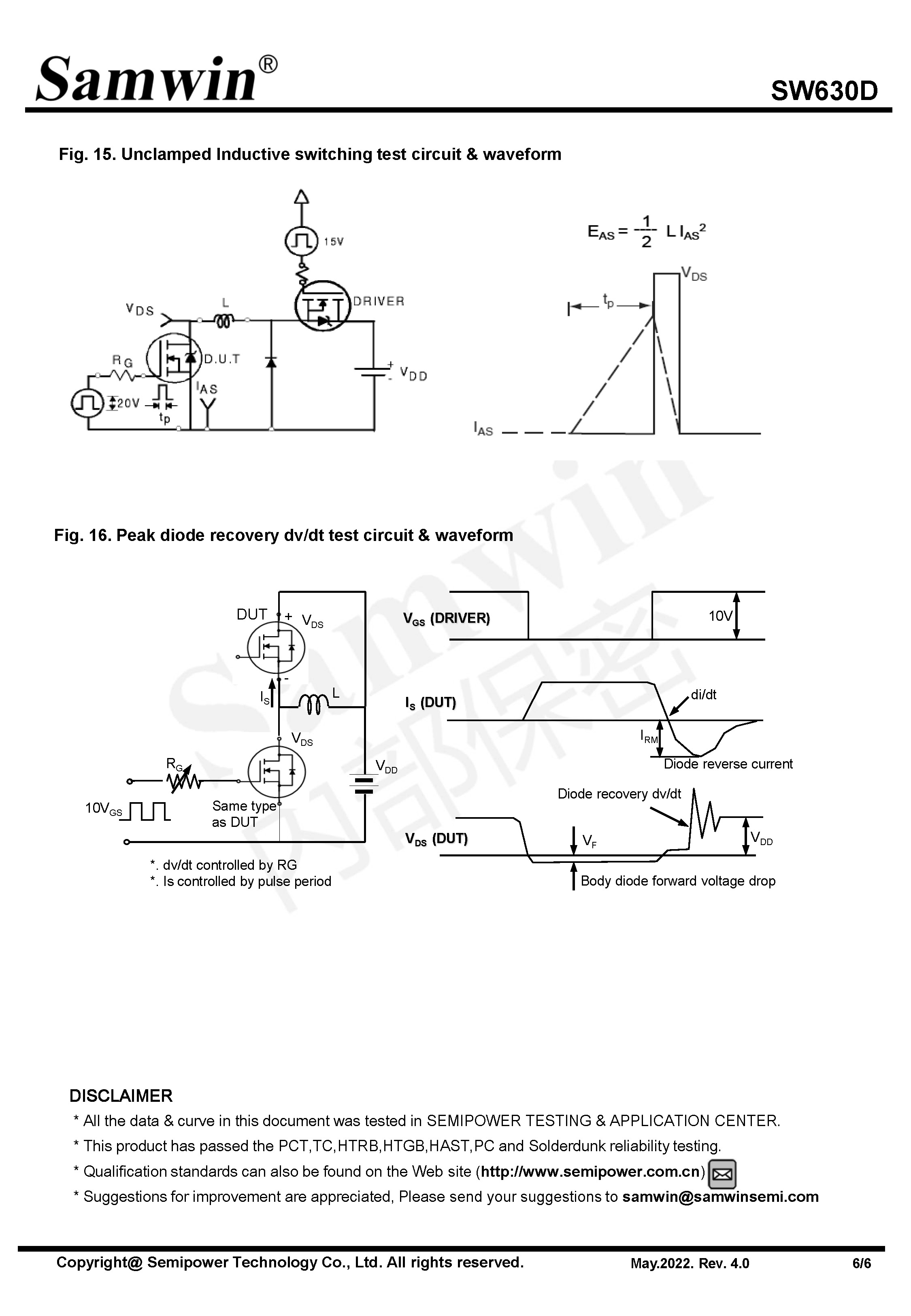 SAMWIN MOSFET