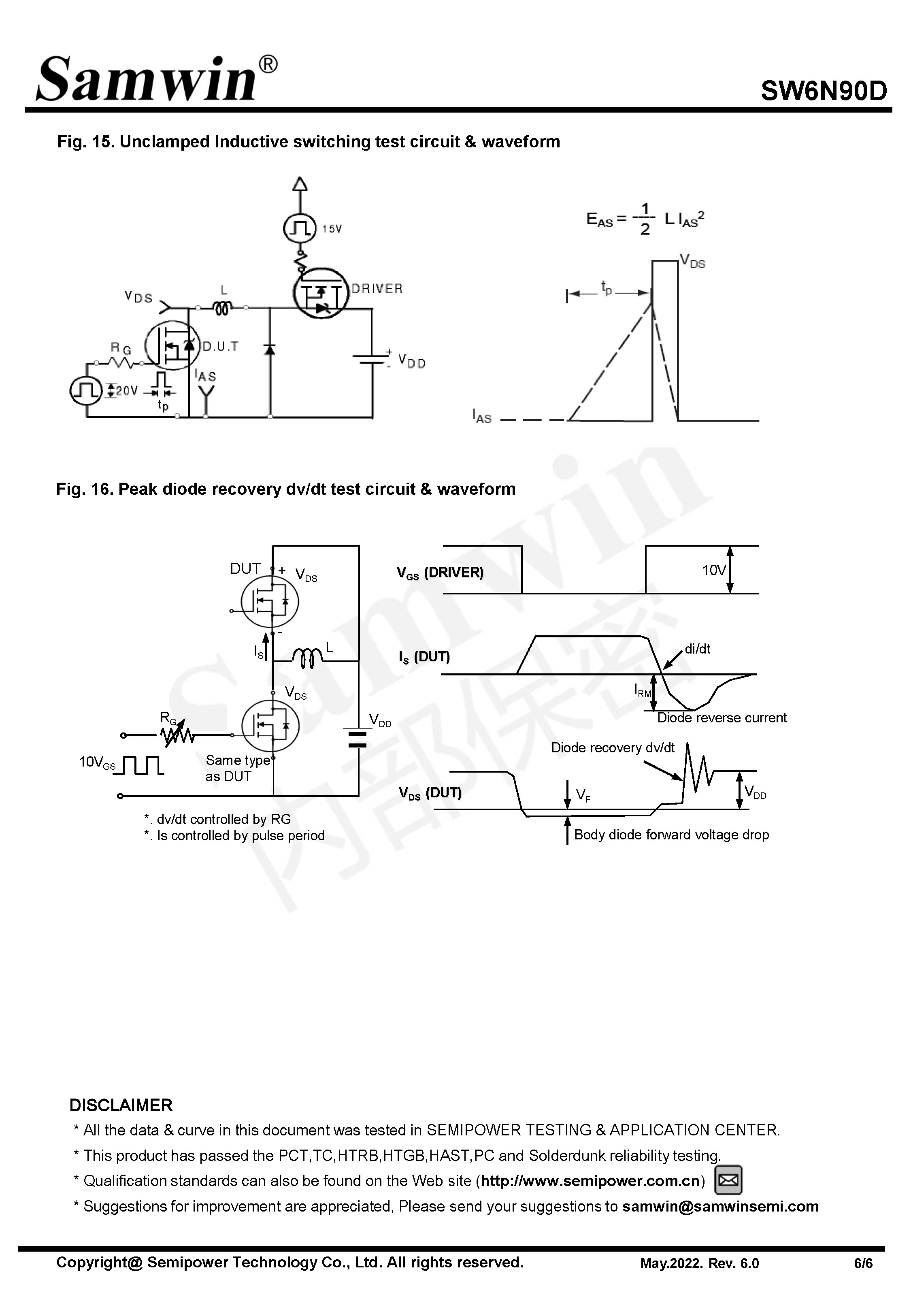 SAMWIN MOSFET